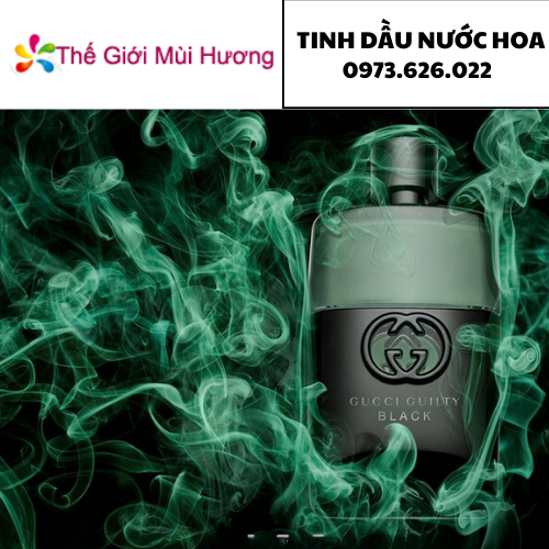 Tinh dầu nước hoa Gucci Guilty Black - Thế Giới Mùi Hương